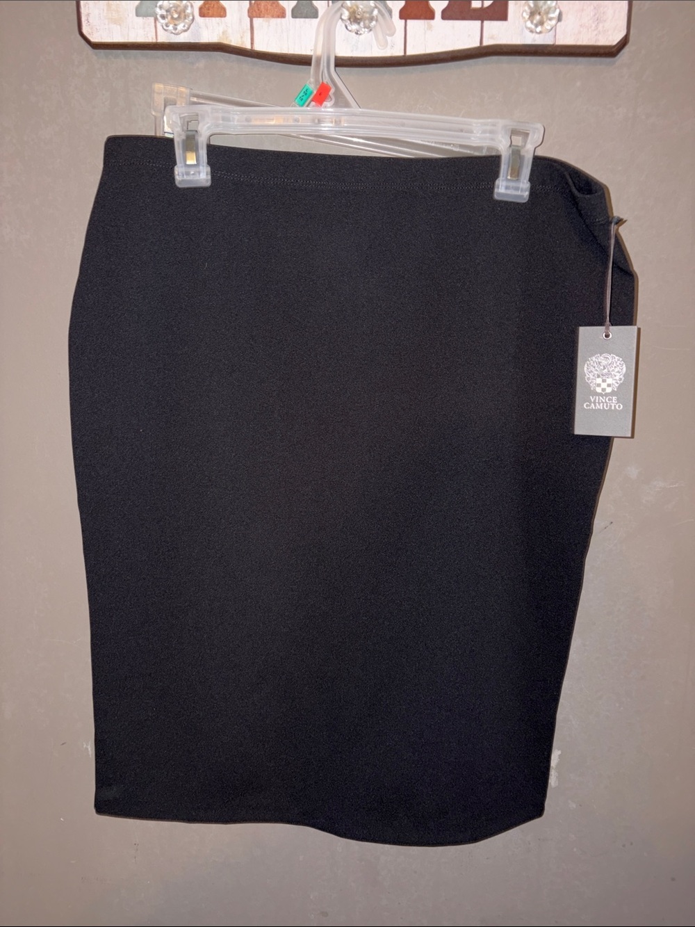 Vince Camuto Classic Black Pencil Skirt